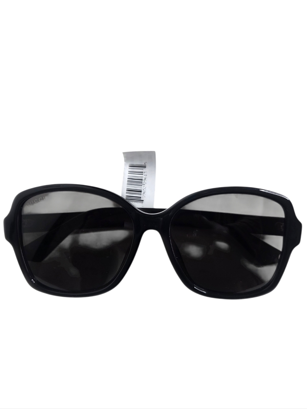 Gucci Black Square Frame Sunglasses - Women's Designer Shades New AUTH - Picture 8 of 9
